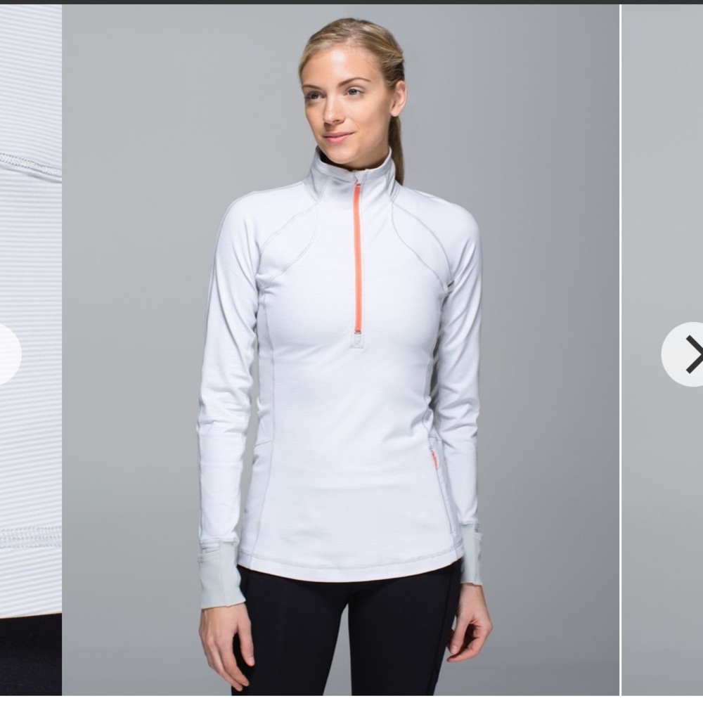 Lululemon Race With Grace II 1/2 zip size 2